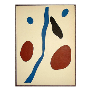 Jean Arp Original Lithograph Dm0120 Derriere Le Miroir 1949*