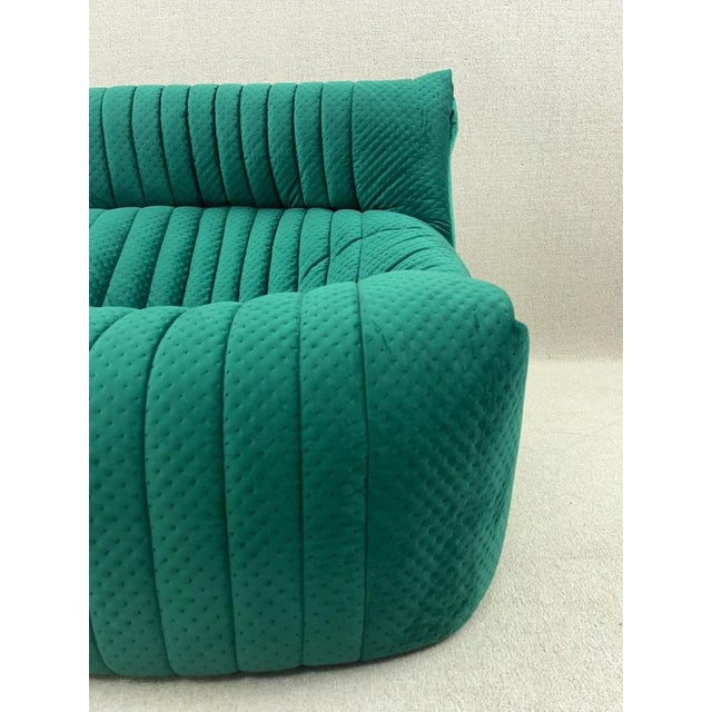 Ligne Roset Green One-Seater Aralia Sofa from Ligne Roset For Sale - Image 4 of 16