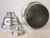 Silver Hotel Styled Large Aluminum Cocktail Shaker For Sale - Image 8 of 11