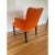 Brueton Attributed to Brueton Modern Orange Side Chair For Sale - Image 4 of 4