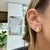 Gold Vintage Tiffany & Co. X 18k Yellow Gold 0.53ctw Diamond Clip on Earrings, Pair For Sale - Image 8 of 8