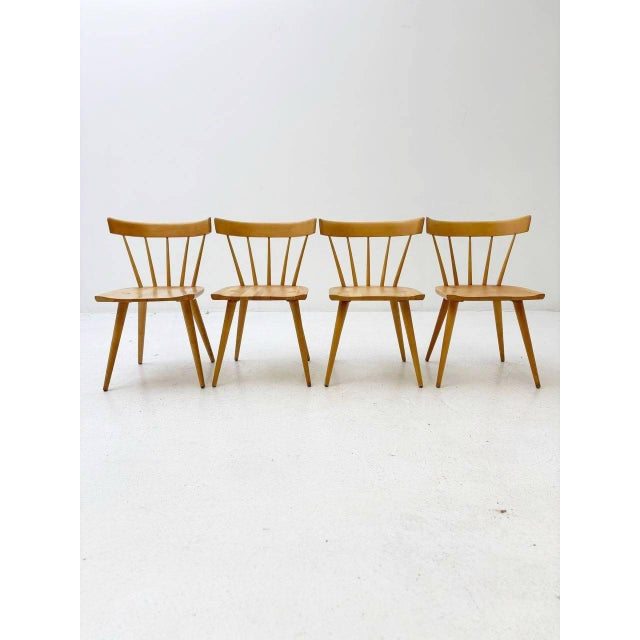 Spindle Chairs by Paul McCobb for Planner Group, 1920s, Set of 4 For Sale - Image 13 of 13