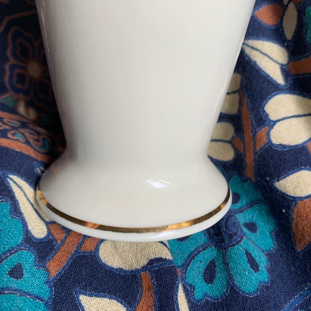 1980s Lenox Porcelain Rosebud Collection Vase For Sale - Image 10 of 13