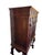 Antique Italian Renaissance Revival Walnut Marble Hutch China Liquor Cabinet Bar For Sale - Image 16 of 16