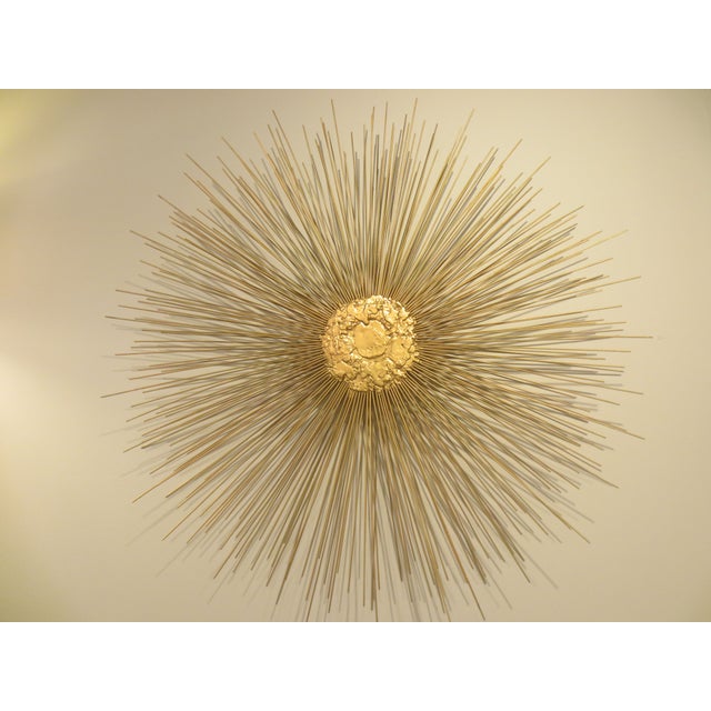 Vintage Large Gold Starburst | Chairish