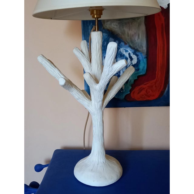 Late 20th Century Twig Table Lamp Attributed to John Dickinson For Sale - Image 6 of 12