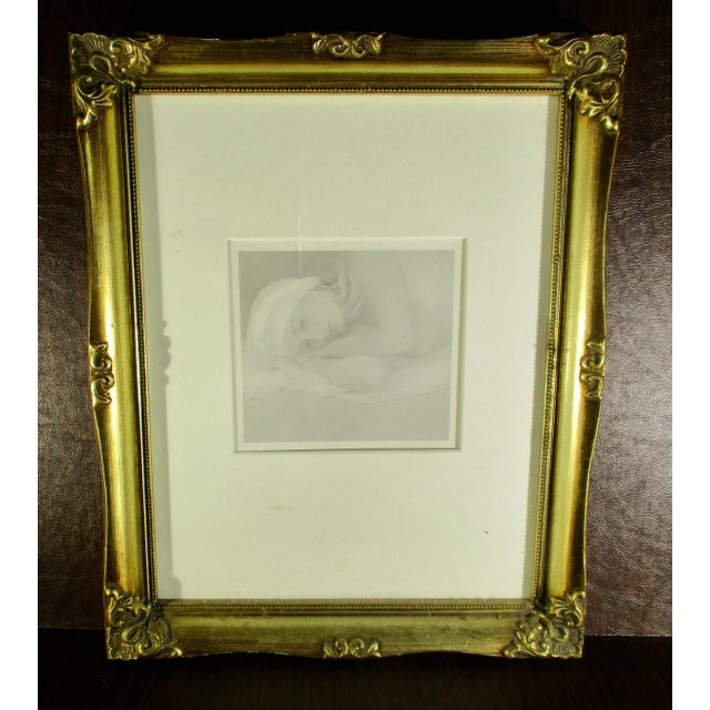 1970s Black and White Studio Photo of Nude by E Simson Circa 70s For Sale - Image 5 of 5