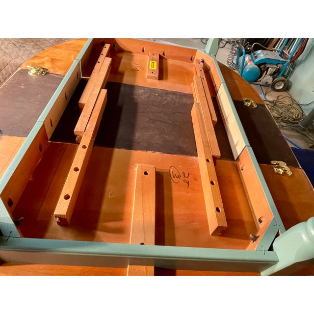 Vintage Nichols and Stone Country Sheridan Dining Table For Sale - Image 10 of 12