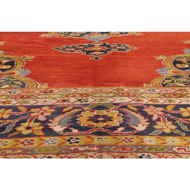 Late 19th Century Late 19th Century Persian Sultanabad Rug, 09'06 X 13'03 For Sale - Image 5 of 10