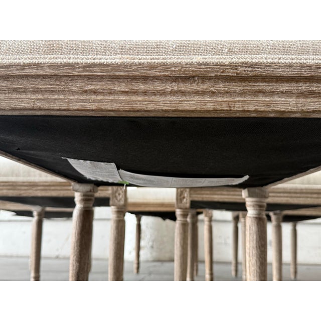 Restoration Hardware Vintage French Square Cane Back Dining Side Chairs, Set of Six For Sale - Image 11 of 11