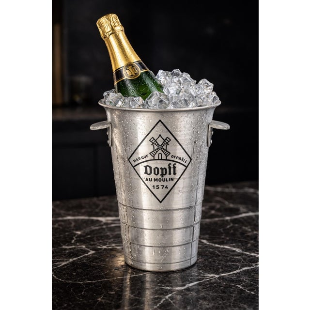 Mid 20th Century Vintage "Dopff Au Moulin" Champagne Bucket For Sale - Image 5 of 5