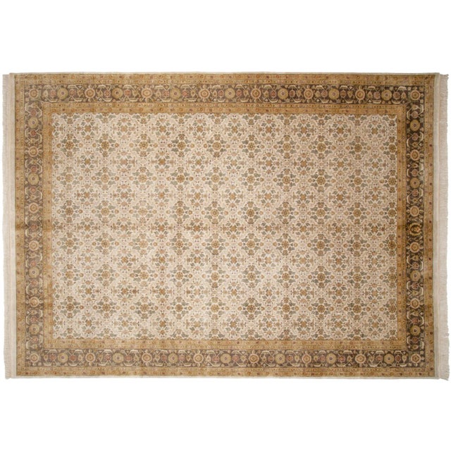 New Agra Rug - 10' X 14' For Sale - Image 13 of 13
