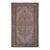 1970s Vintage Turkish Oushak Handmade Wool Cotton Brown Area Rug For Sale