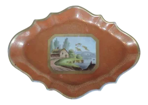 Early 19th Century Chamberlain's Worcester Porcelain Dish Plate