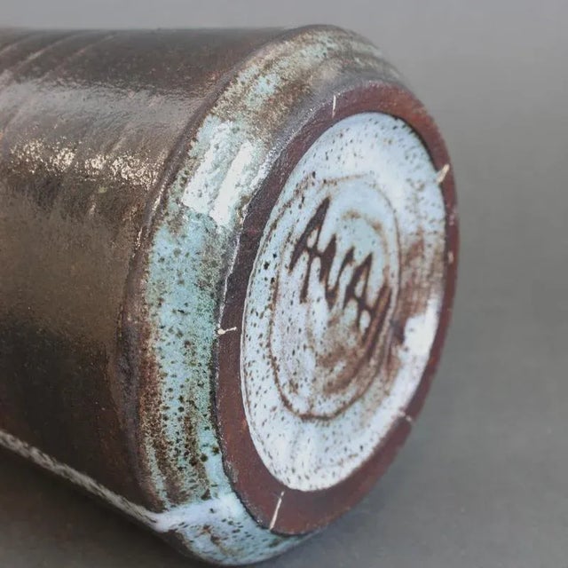 Large Vintage French Decorative Vase by Michel and Nicole Anasse, 1960s For Sale - Image 12 of 18