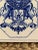 Late 20th Century Dutch Delft Heraldic Tile in Blue and White For Sale - Image 5 of 6
