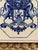Late 20th Century Vintage Dutch Delft Blue and White Tile Featuring a Heraldic Coat of Arms For Sale - Image 5 of 6