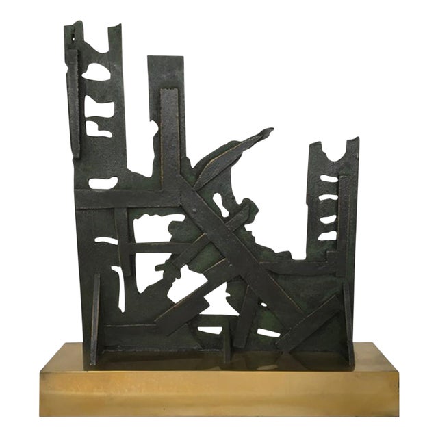 Abstract Sculpture by Nevio De Luca, Italy, 1980s For Sale