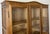 Wood Vintage French Louis XIV Glazed Oak Display Cabinet For Sale - Image 7 of 11