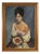 Italian Artist, Portrait of a Lady, 20th Century, Mixed Media For Sale
