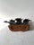 Rustic Antique Cast Iron Spanish Galleon or Santa Maria Sailing Ship Doorstop For Sale - Image 3 of 4