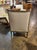 19th C. French Louis XVI Carved and Painted Bergere For Sale - Image 9 of 10