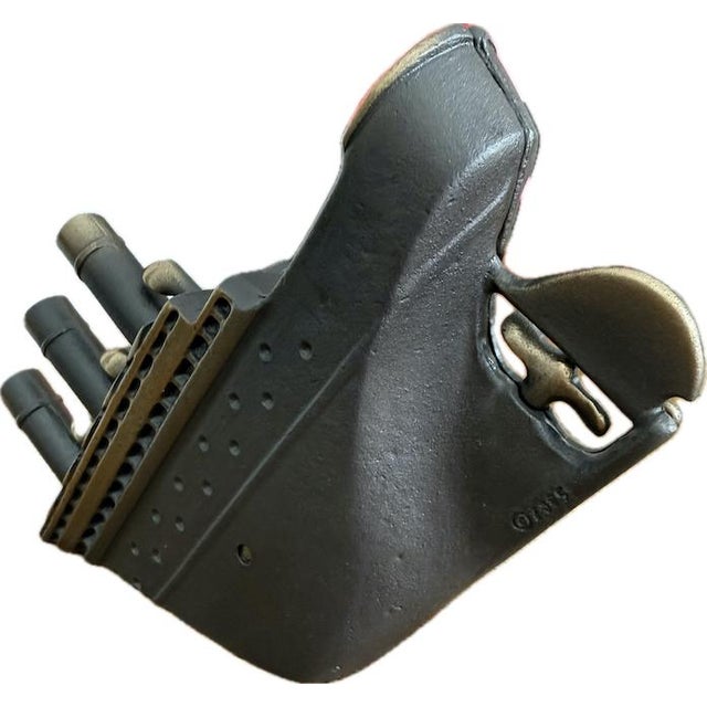 Vintage Scott Nelles Studio Cast Bronze Sinking Titanic Figural Money Bank For Sale - Image 4 of 12