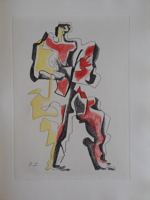 Ossip Zadkine, Character, Original Signed Engraving