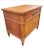 Rare pair of Henredon Custom Folio One Fruitwood bedside tables in very good vintage condition. Features one top drawers a...