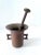 Folk Art Brass Mortar and Pestle - 2 Pieces For Sale - Image 3 of 8