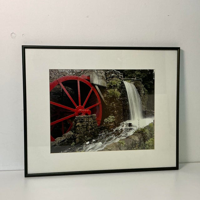 American 1990s Vintage Americana Colonial Time-Lapsed Photography, the Longfellow Grist Mill by Steve Wegernast For Sale - Image 3 of 14