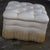 Late 20th Century Traditional Large Ottoman Ecru Upholstered Pillow Top With Bullion Fringe For Sale - Image 11 of 18