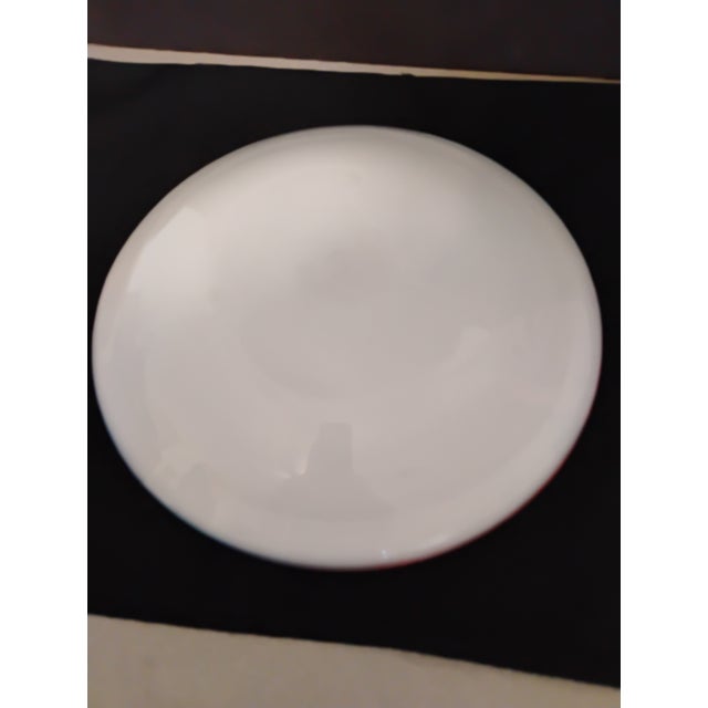 Murano 1970s Murano Attributed Fused Glass Speckled Platter For Sale - Image 4 of 6