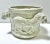 American 1977 Fitz & Floyd Ceramic Lion Head Cachepot Planter / Jardiniere For Sale - Image 3 of 8