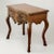 French Provincial 19th C. French Provincial Louis XV Style Carved Walnut Side Table With Drawer For Sale - Image 3 of 12
