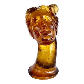 Vintage Large Dorthy Thorpe Resin Bust For Sale