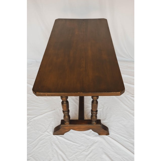 Brown Early 20th Century Console Table For Sale - Image 8 of 12