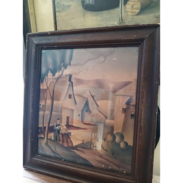 1940s Capture the Charm of the 1940s With This Benjamin Jorj Harris Original. For Sale - Image 5 of 9