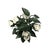 Vintage Italian Gilt Tole Potted White Roses Floral / Flowers / Rose Floral Arrangement / Sculpture For Sale - Image 4 of 9