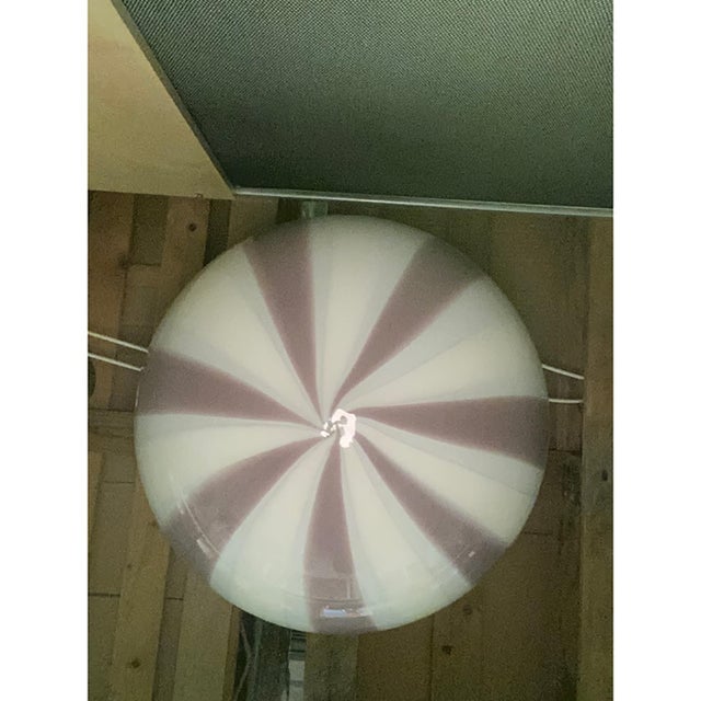 Early 21st Century Murano Style Glass Multicolors Pendant by Simoeng For Sale - Image 5 of 9