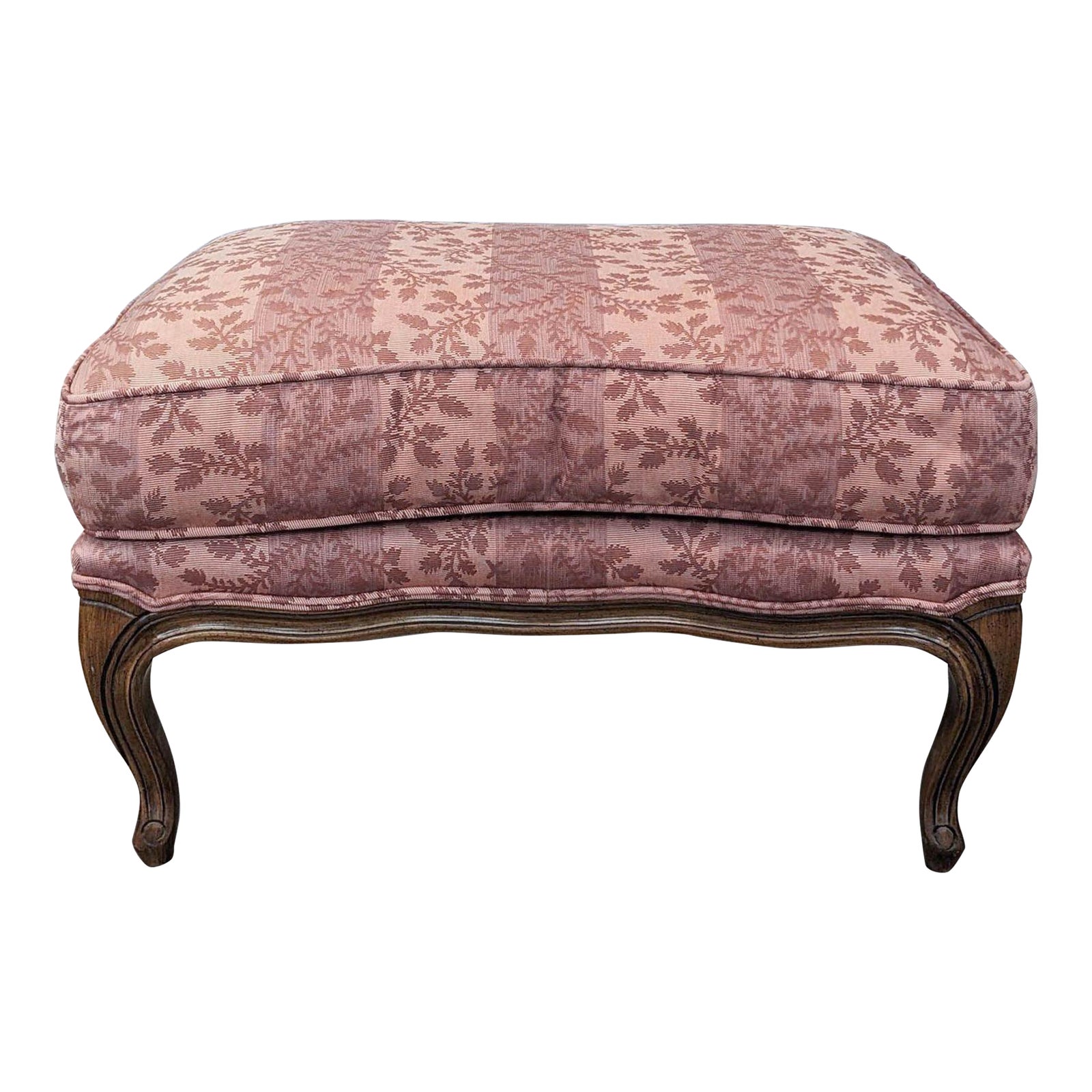 A. Rudin Classic French Style Ottoman | Chairish