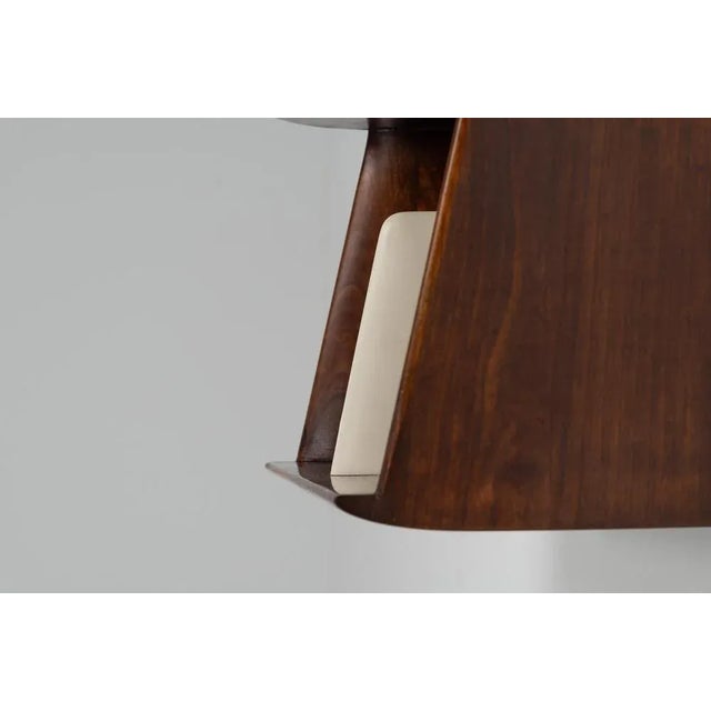 Gio Ponti Wall Mounted Bookcase by Gio Ponti, Italy, 1955 For Sale - Image 4 of 16