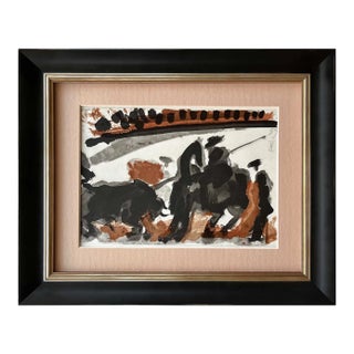 Pablo Picasso Los Toros 17 the Thrust-1 Framed For Sale