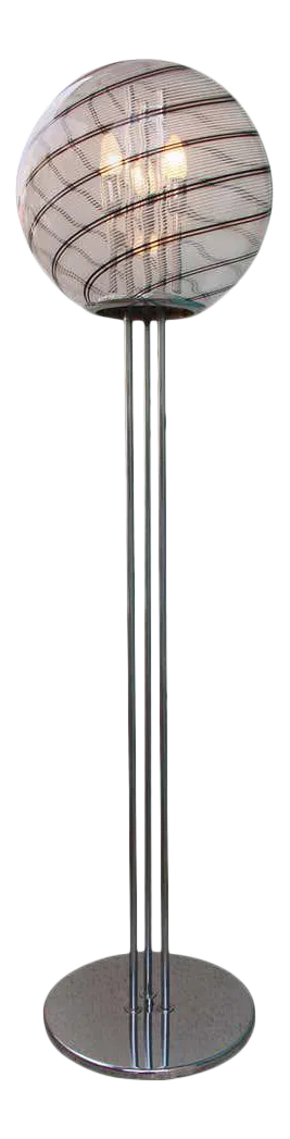 Floor Lamp Massimo and Lella Vignelli in the style of Venini, circa 1970