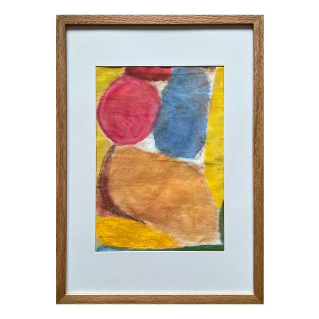 Olga Meyzinger, Provençal Fragments, 2026, Acrylic on Fabric, Framed For Sale