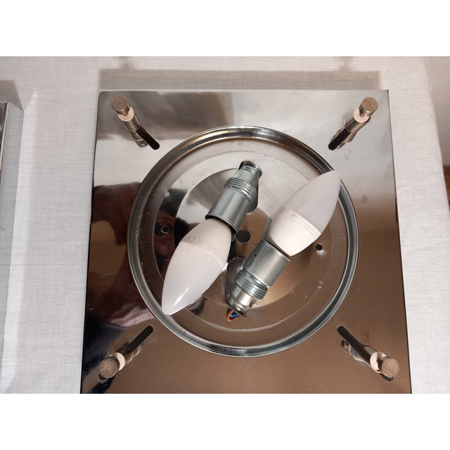 Murano Glass Wall Lamps from Mazzega, 1970s, Set of 2 For Sale - Image 17 of 18