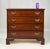 Vintage White Furniture Co. Chippendale Style Inlaid Mahogany 4-Drawer Nightstand / Bachelor Chest For Sale - Image 17 of 17
