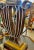 1940s Polished Metal Shade & Wrought IronTable Lamp, France, 1940s For Sale - Image 5 of 18