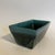 Mid-century hull planter turquoise green glaze.