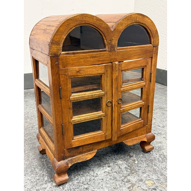 Boho Chic Bohemian Display Counter Display Cabinet, Vintage For Sale - Image 3 of 12